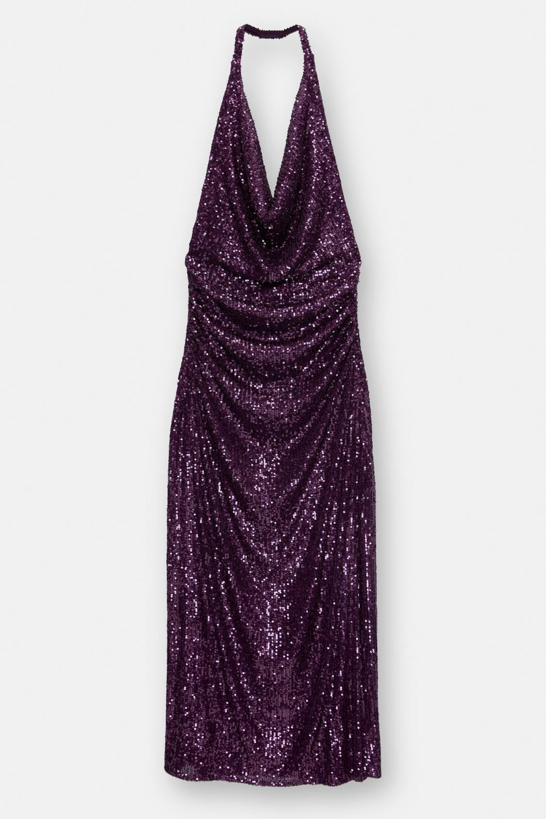 Esme™ | Sequin Halterneck Midi Dress