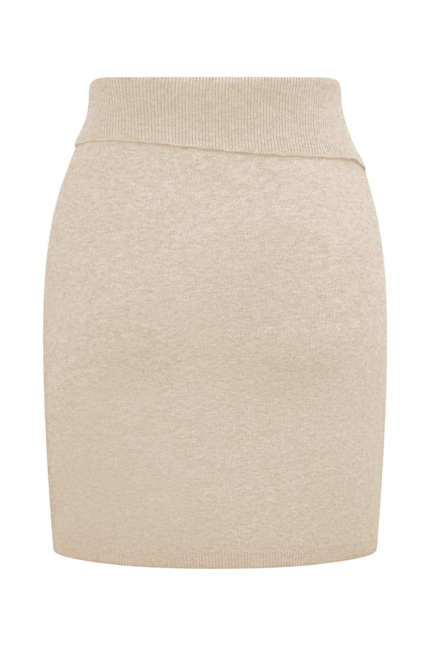 Annabelle Knit Mini Skirt - Cream