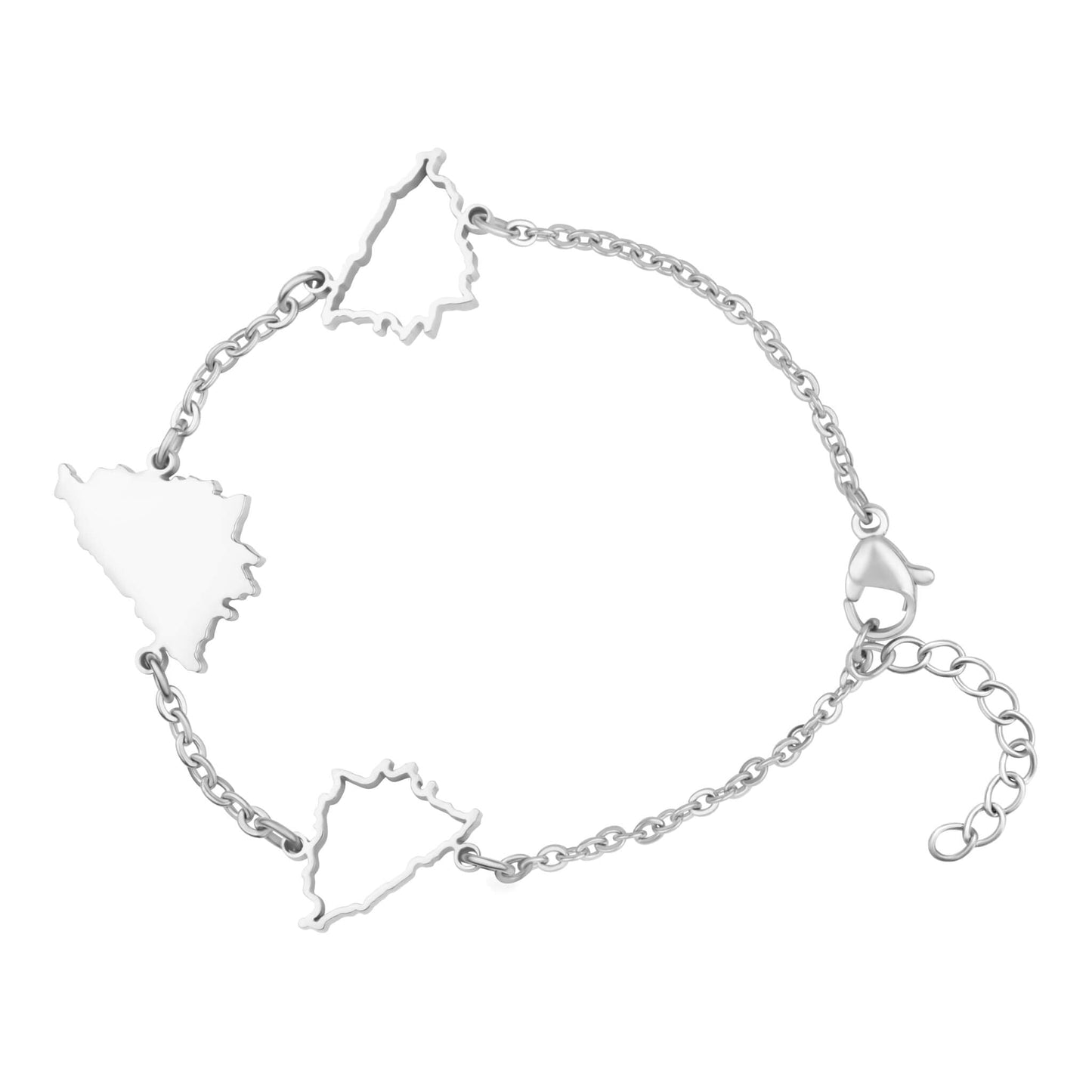 Bosnia Map Bracelet | Unisex