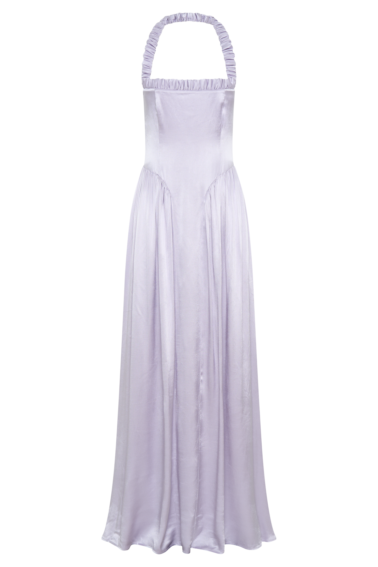 Coco Dropped Waist Maxi Dress - Lilac