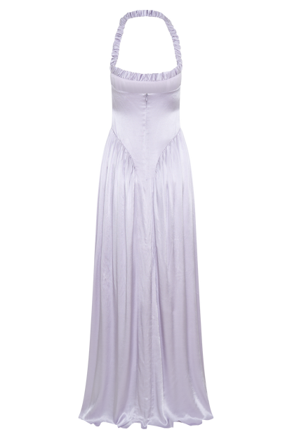 Coco Dropped Waist Maxi Dress - Lilac