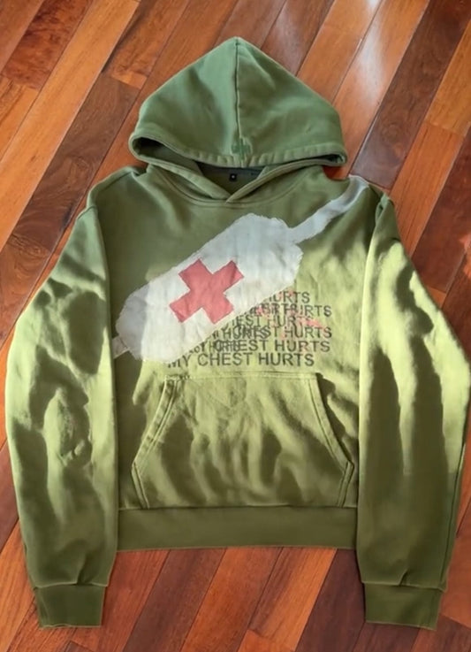 Viridian Essential Bandage Hoodie