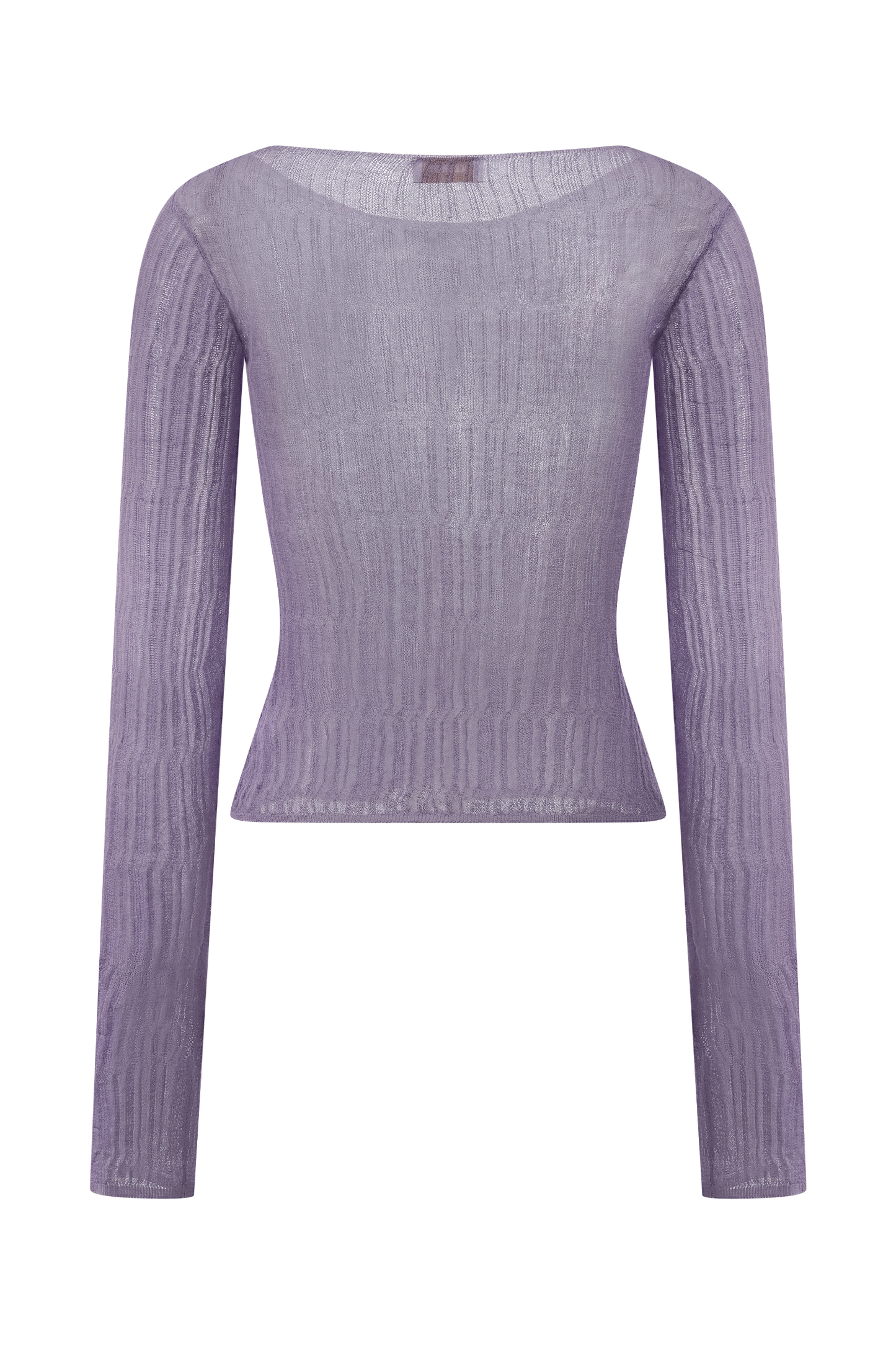 Orianna Orchid Long Sleeve Knit Top - Orchid