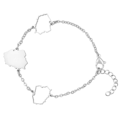 Poland Map Bracelet | Unisex