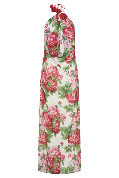 Rosalia Cowl Neck Maxi Dress - Sonia Rose Print