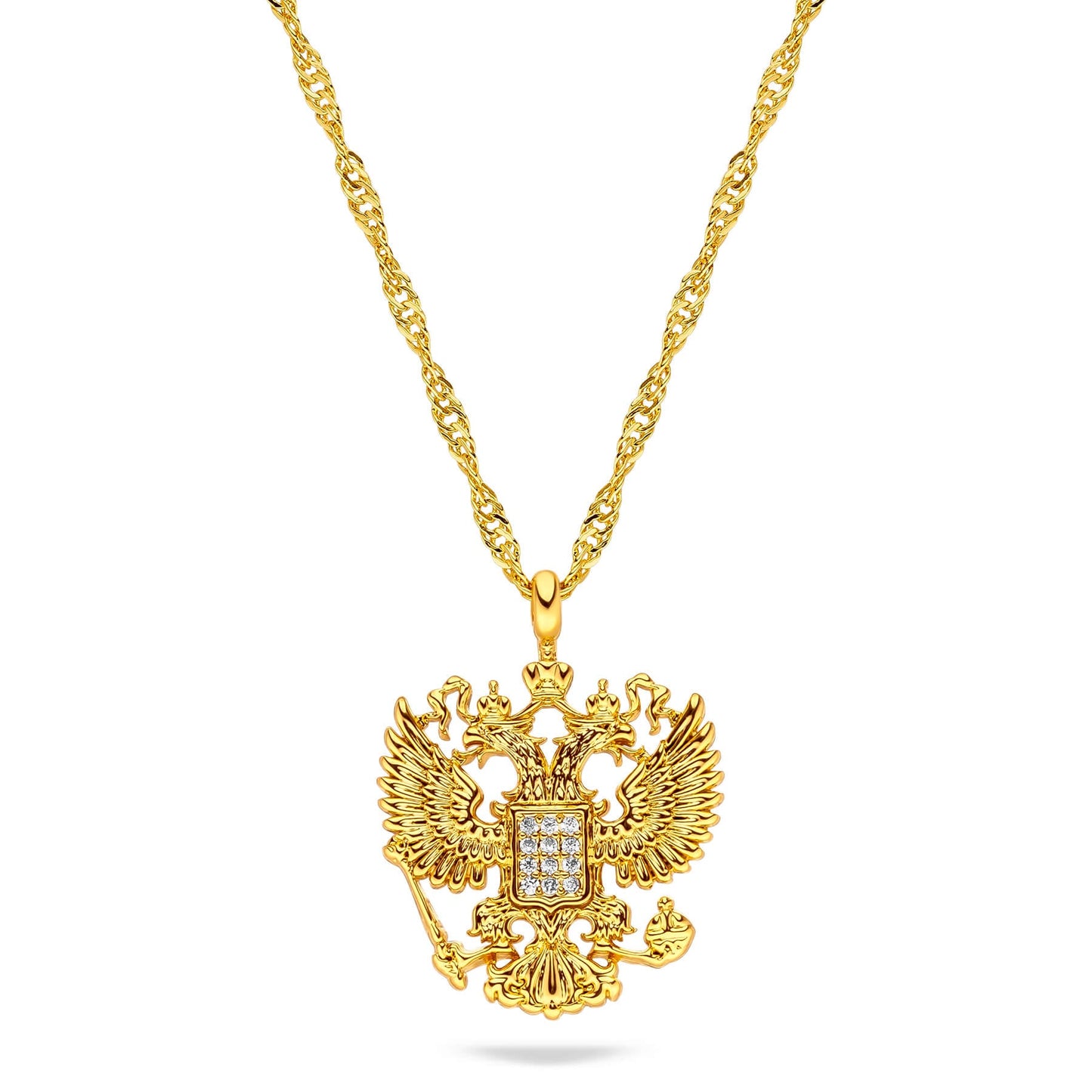 Russian Eagle Necklace | Women