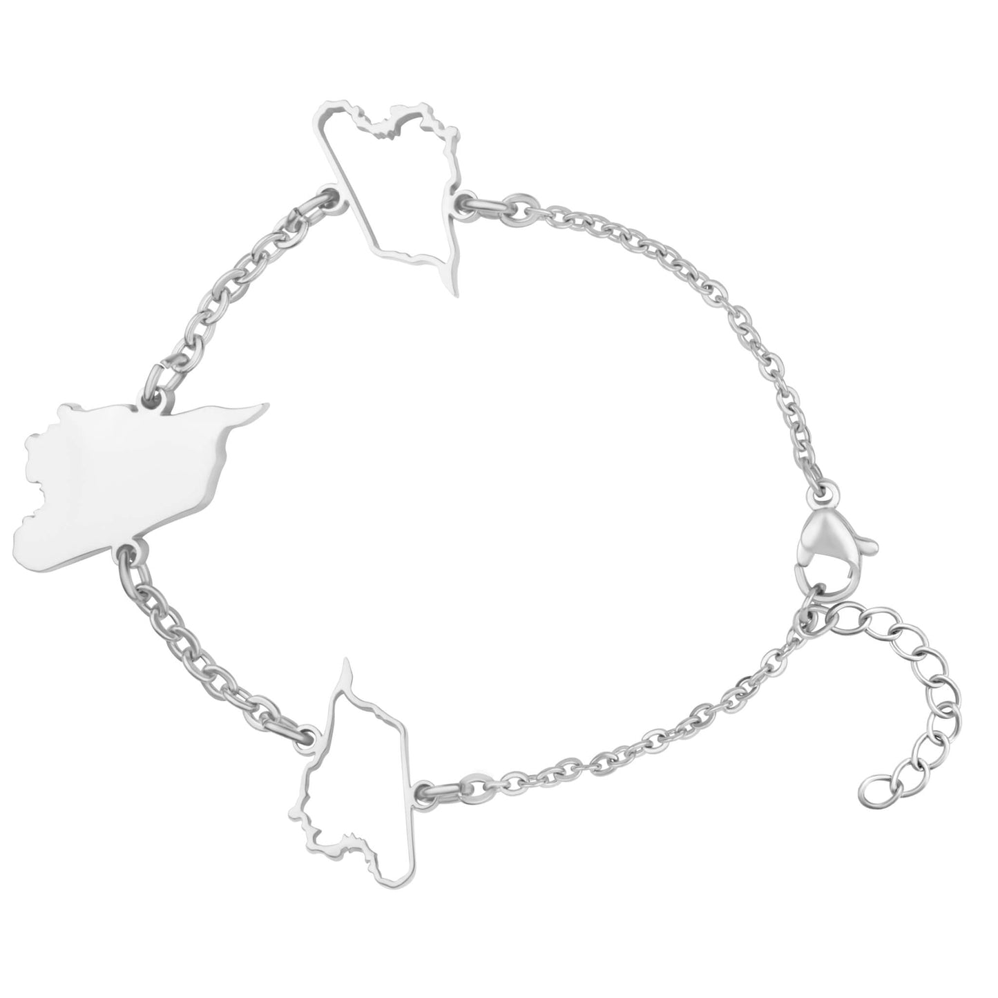 Syria Map Bracelet | Unisex