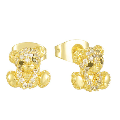 Teddy Bear Earrings