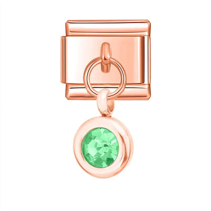 Birthstone August, on Rose Gold