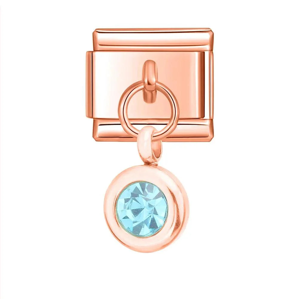 Birthstone May, on Rose Gold