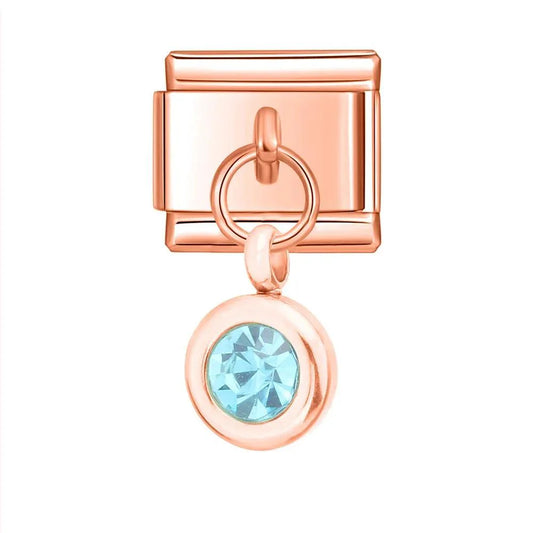 Birthstone May, on Rose Gold