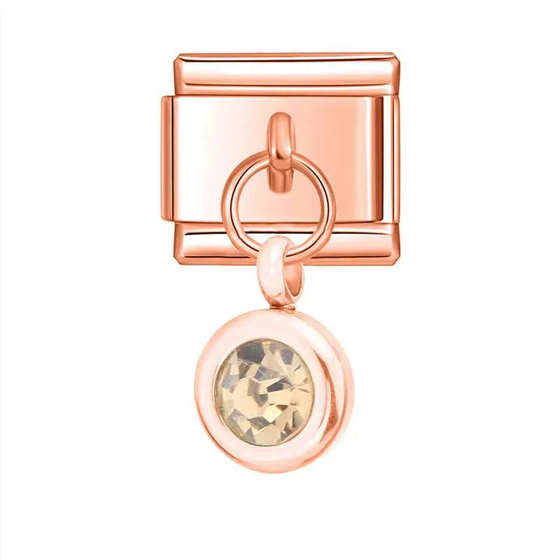 Birthstone November, on Rose Gold