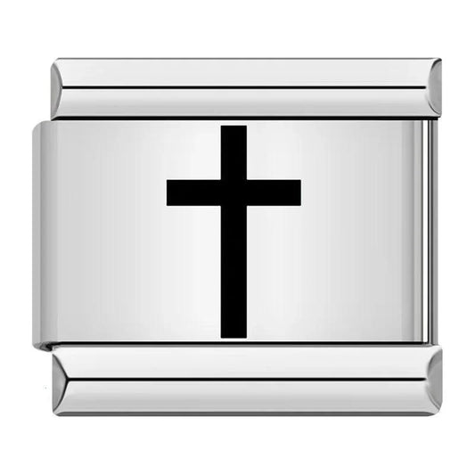 Black Cross, on Silver