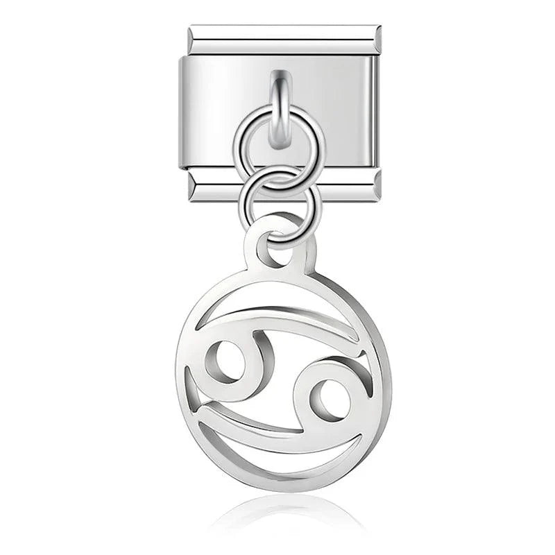 Cancer Sign, on Silver