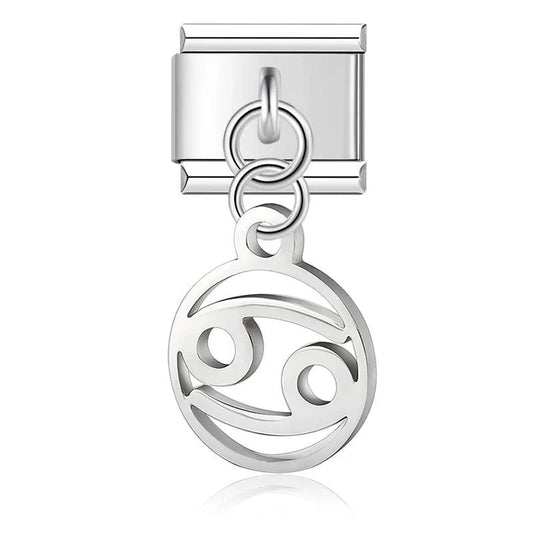 Cancer Sign, on Silver