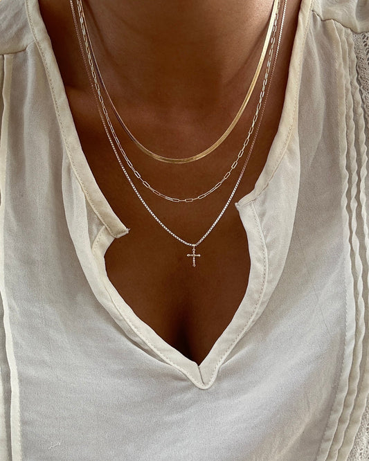 Cross Necklace Set