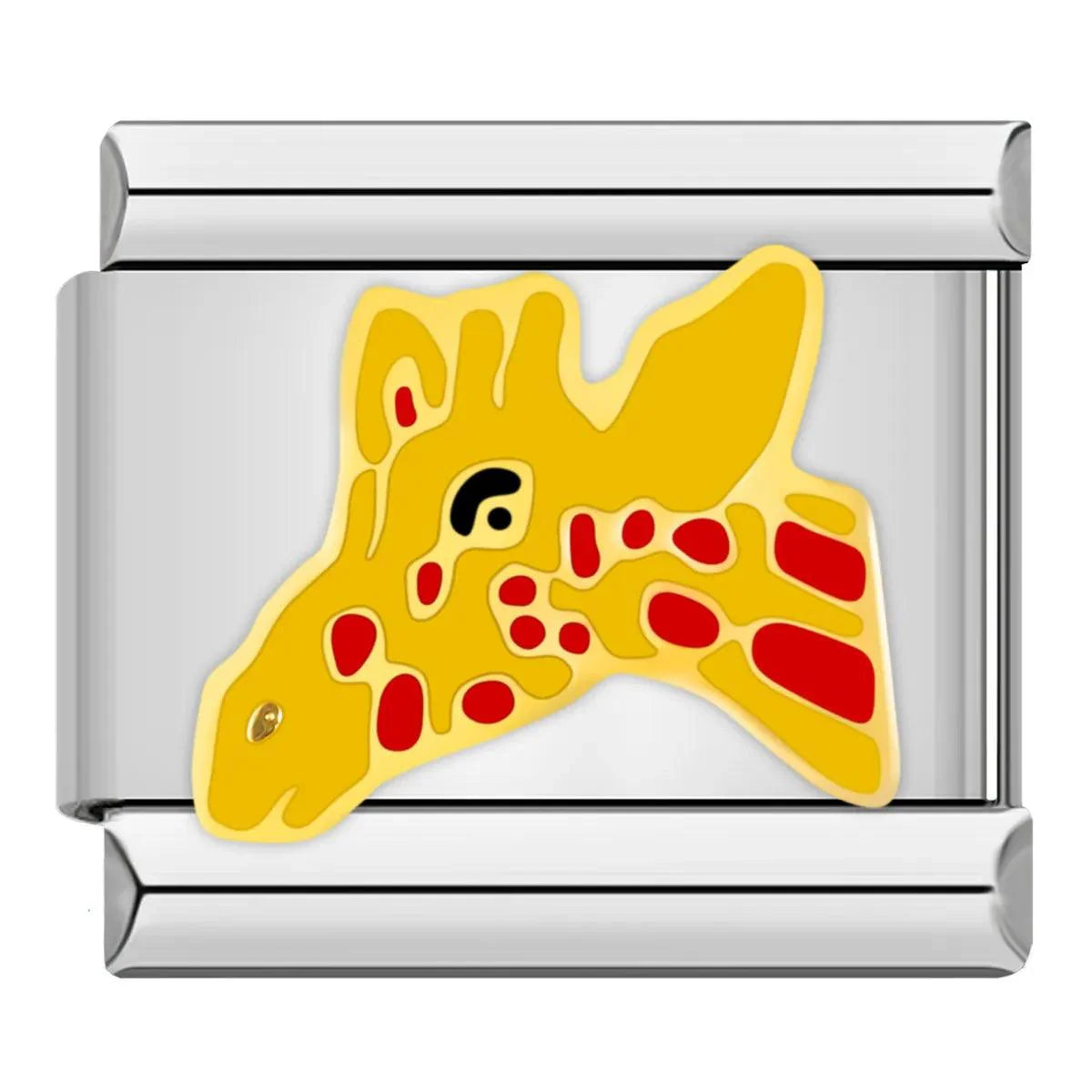 Giraffe, on silver