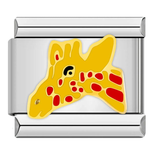 Giraffe, on silver