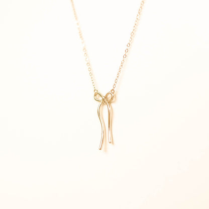 Bow Necklace