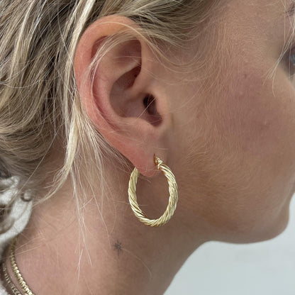 Thinkin' Bout You Hoop Earrings