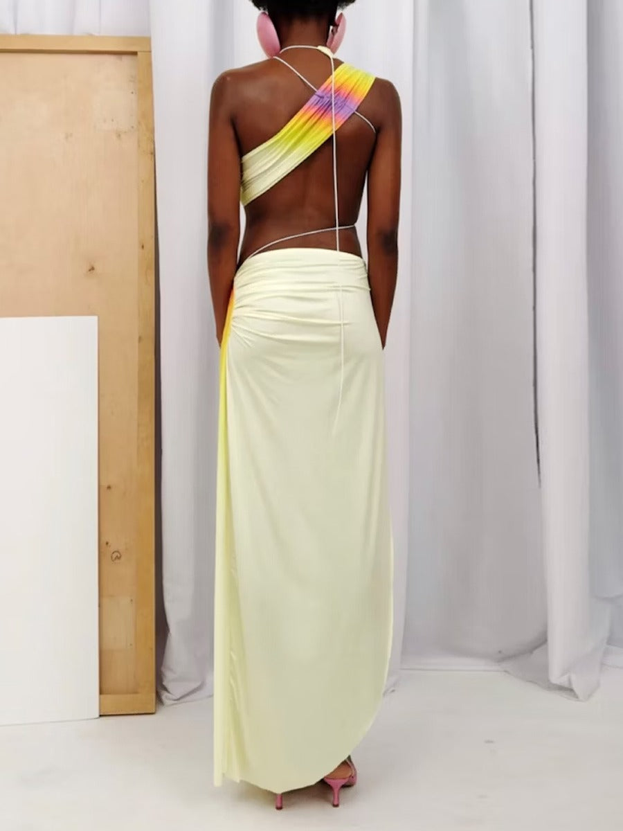 Gianna™ | Gradient High Split Maxi Dress