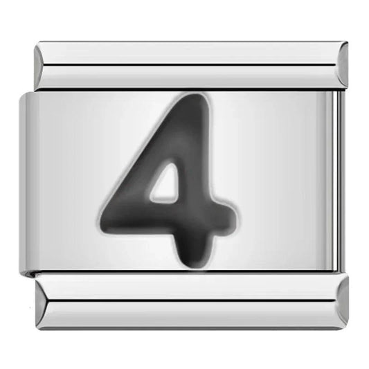 Number 4, on Silver