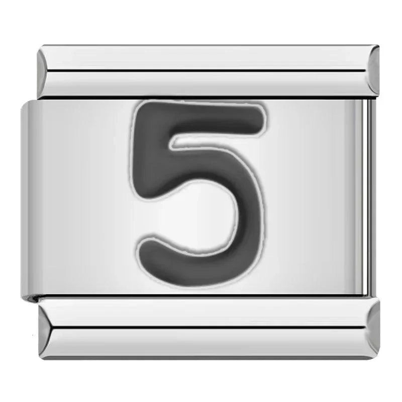 Number 5, on Silver