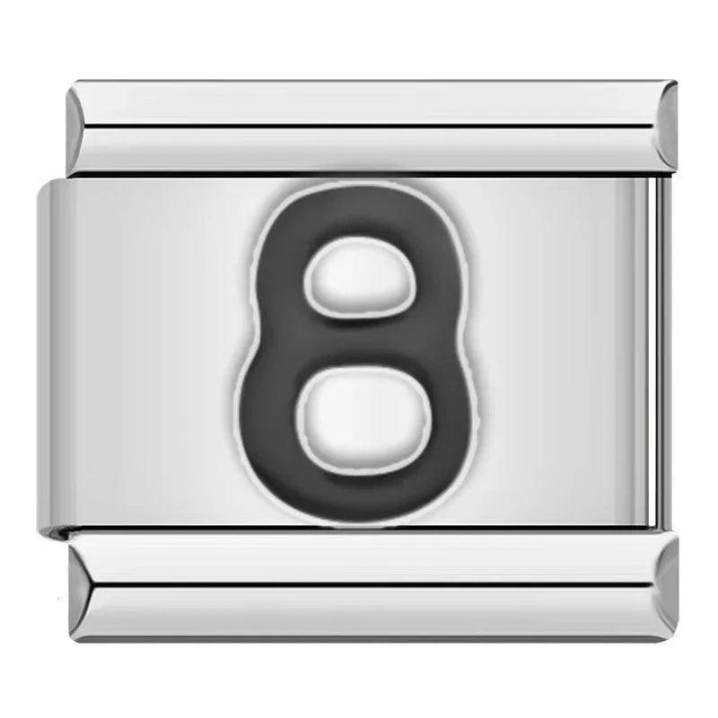 Number 8, on Silver