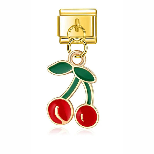 Pair of Cherry, Gold