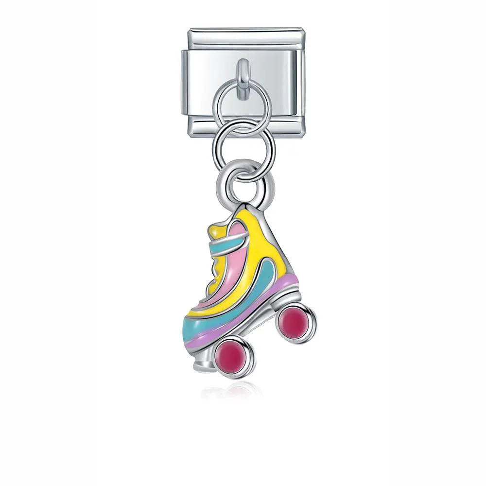 Roller Skate, on Silver