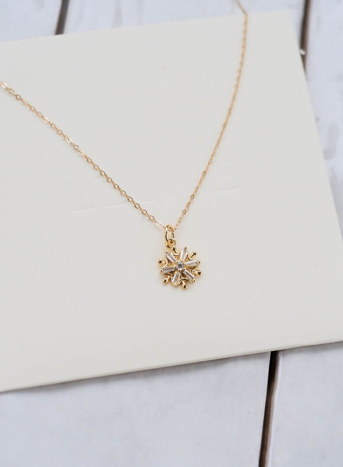 Snowflake Necklace