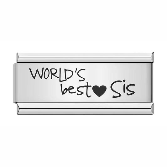 World's Best Sis, on Silver